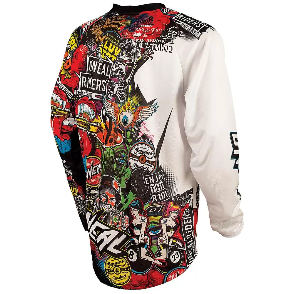 O'Neal Mayhem Crank Jersey Black / Multi 10 O'Neal Mayhem Crank Jersey Black / Multi - Image 8