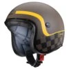Caberg Freeride Formula Matt Brown Yellow Open Face Helmet -Motorcycle Riding Equipment Store 0132832 1 01 1