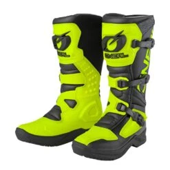 O'Neal RSX Black Neon Yellow Motocross Boots -Motorcycle Riding Equipment Store 0334 119 01 3