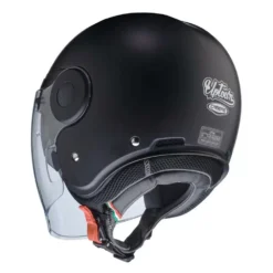 Caberg Uptown Matt Black Open Face Helmet -Motorcycle Riding Equipment Store 0600072 1 03 jpg