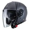 Caberg Flyon Bakari Matt Gunmetal Black Open Face Helmet -Motorcycle Riding Equipment Store 0764248 1 01 1