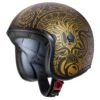 Caberg Freeride Maori Open Face Helmet - Matt Black Gold 1 Caberg Freeride Maori Open Face Helmet - Matt Black Gold -Motorcycle Riding Equipment Store 0764651 1 01 1