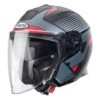 Caberg Flyon Rio Matt Black Red Anthracite Silver Open Face Helmet -Motorcycle Riding Equipment Store 0782891 1 01 1