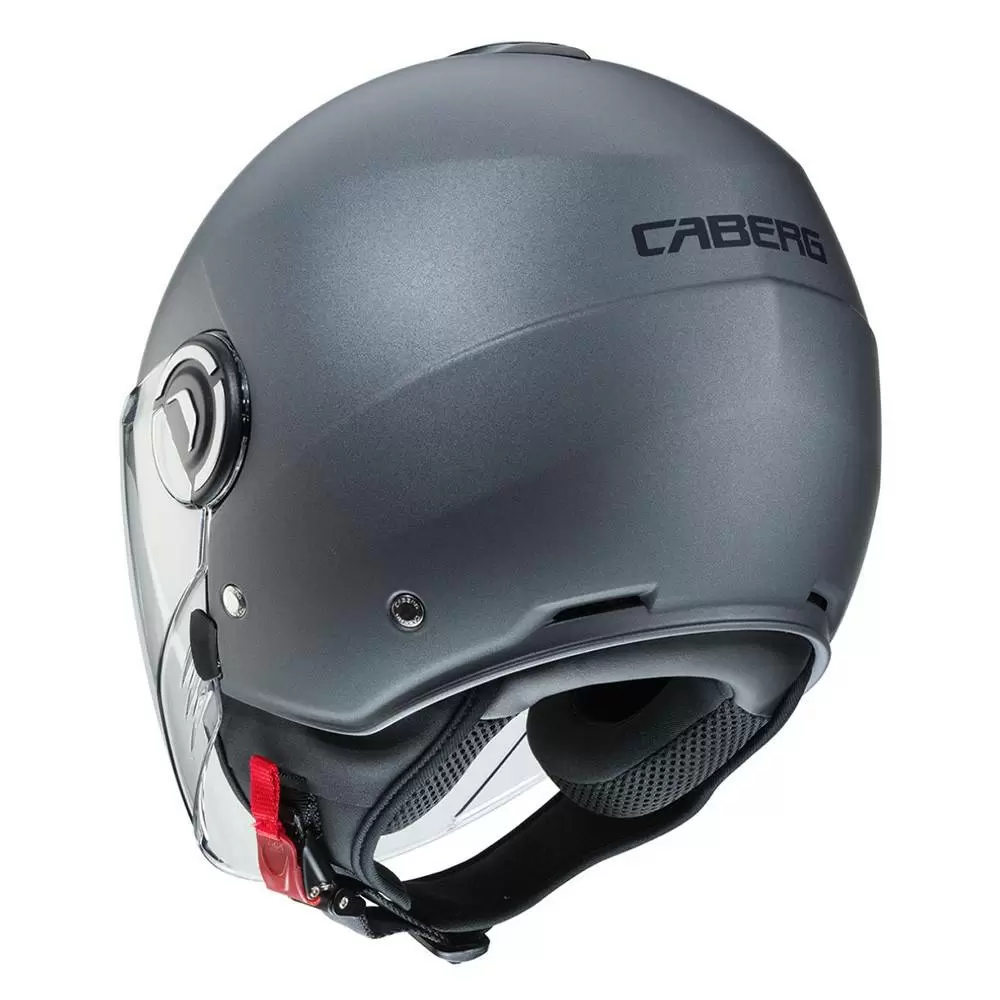 Caberg Riviera V4 Matt Gunmetal Open Face Helmet 11 Caberg Riviera V4 Matt Gunmetal Open Face Helmet - Image 9