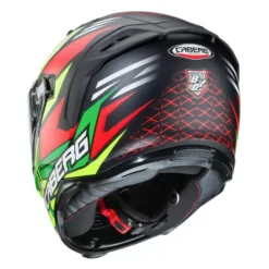Caberg Avalon Giga Full Face Helmet - Matt Black Yellow Fluo Red Fluo -Motorcycle Riding Equipment Store 0783614 1 04 jpg