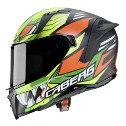 Caberg Avalon Giga Full Face Helmet - Matt Black Yellow Fluo Red Fluo -Motorcycle Riding Equipment Store 0783614 1 05 jpg