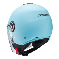 Caberg Riviera V4 Open Face Helmet - Matt Light Blue -Motorcycle Riding Equipment Store 0809062 1 03 jpg