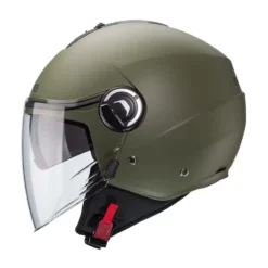 Caberg Riviera V4 Open Face Helmet - Matt Military Green 17 Caberg Riviera V4 Open Face Helmet - Matt Military Green -Motorcycle Riding Equipment Store 0809963 1 02 jpg