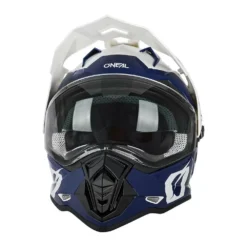 ONeal Sierra R Dual Sport Helmet - Blue White 19 ONeal Sierra R Dual Sport Helmet - Blue White -Motorcycle Riding Equipment Store 0817 70 02 3 jpg