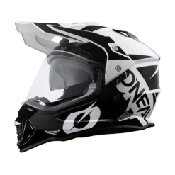 ONeal Sierra R Dual Sport Helmet - Black White 18 ONeal Sierra R Dual Sport Helmet - Black White -Motorcycle Riding Equipment Store 0817 71 01 3 jpg