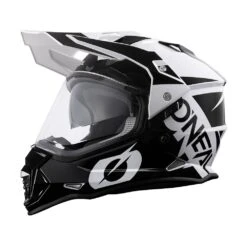 ONeal Sierra R Dual Sport Helmet - Black White 16 ONeal Sierra R Dual Sport Helmet - Black White -Motorcycle Riding Equipment Store 0817 71 01 4