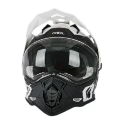 ONeal Sierra R Dual Sport Helmet - Black White 19 ONeal Sierra R Dual Sport Helmet - Black White -Motorcycle Riding Equipment Store 0817 71 02 3 jpg