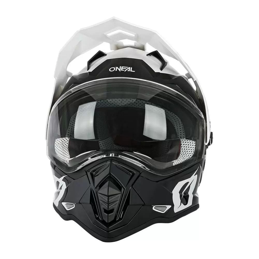 ONeal Sierra R Dual Sport Helmet - Black White 10 ONeal Sierra R Dual Sport Helmet - Black White - Image 8