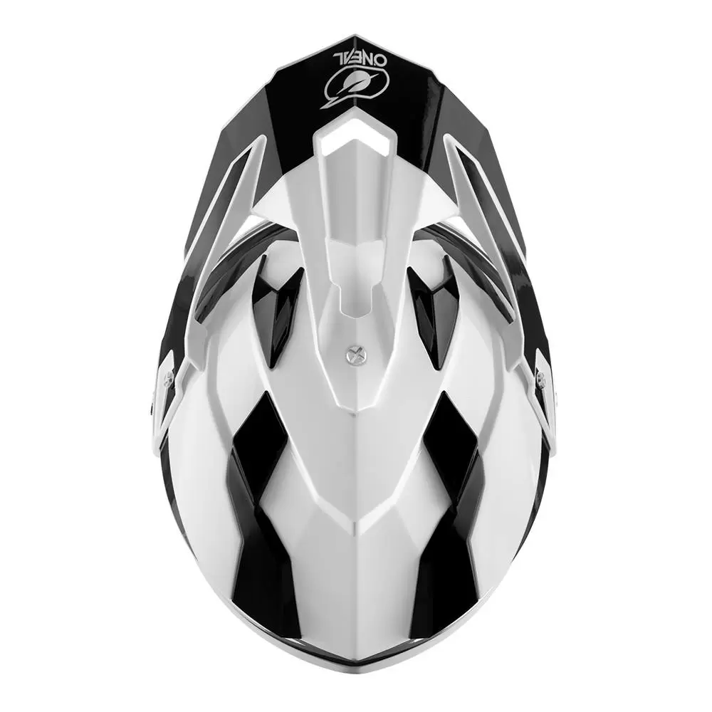 ONeal Sierra R Dual Sport Helmet - Black White 12 ONeal Sierra R Dual Sport Helmet - Black White - Image 10
