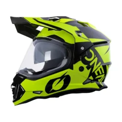 ONeal Sierra R Dual Sport Helmet - Neon Yellow Black 18 ONeal Sierra R Dual Sport Helmet - Neon Yellow Black -Motorcycle Riding Equipment Store 0817 72 01 3 jpg
