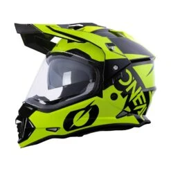 ONeal Sierra R Dual Sport Helmet - Neon Yellow Black 14 ONeal Sierra R Dual Sport Helmet - Neon Yellow Black -Motorcycle Riding Equipment Store 0817 72 01 5