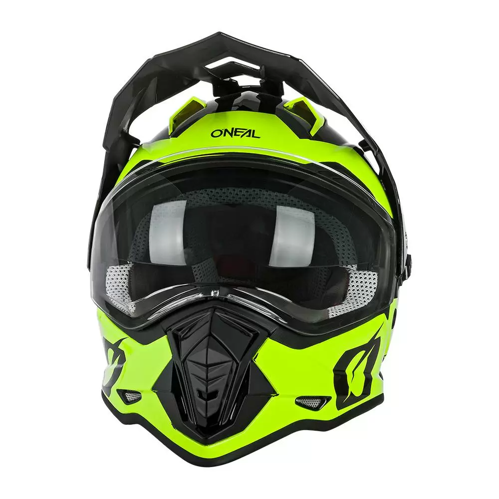 ONeal Sierra R Dual Sport Helmet - Neon Yellow Black 10 ONeal Sierra R Dual Sport Helmet - Neon Yellow Black - Image 8