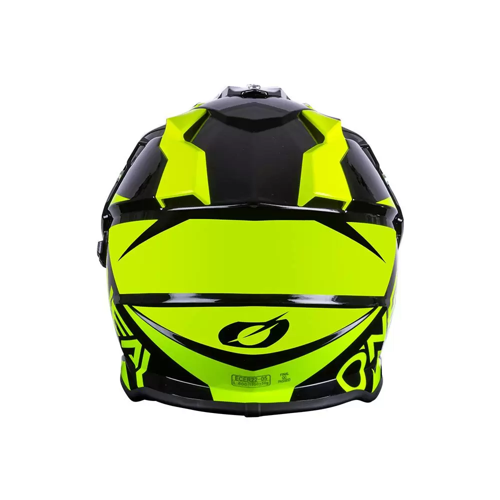 ONeal Sierra R Dual Sport Helmet - Neon Yellow Black 11 ONeal Sierra R Dual Sport Helmet - Neon Yellow Black - Image 9