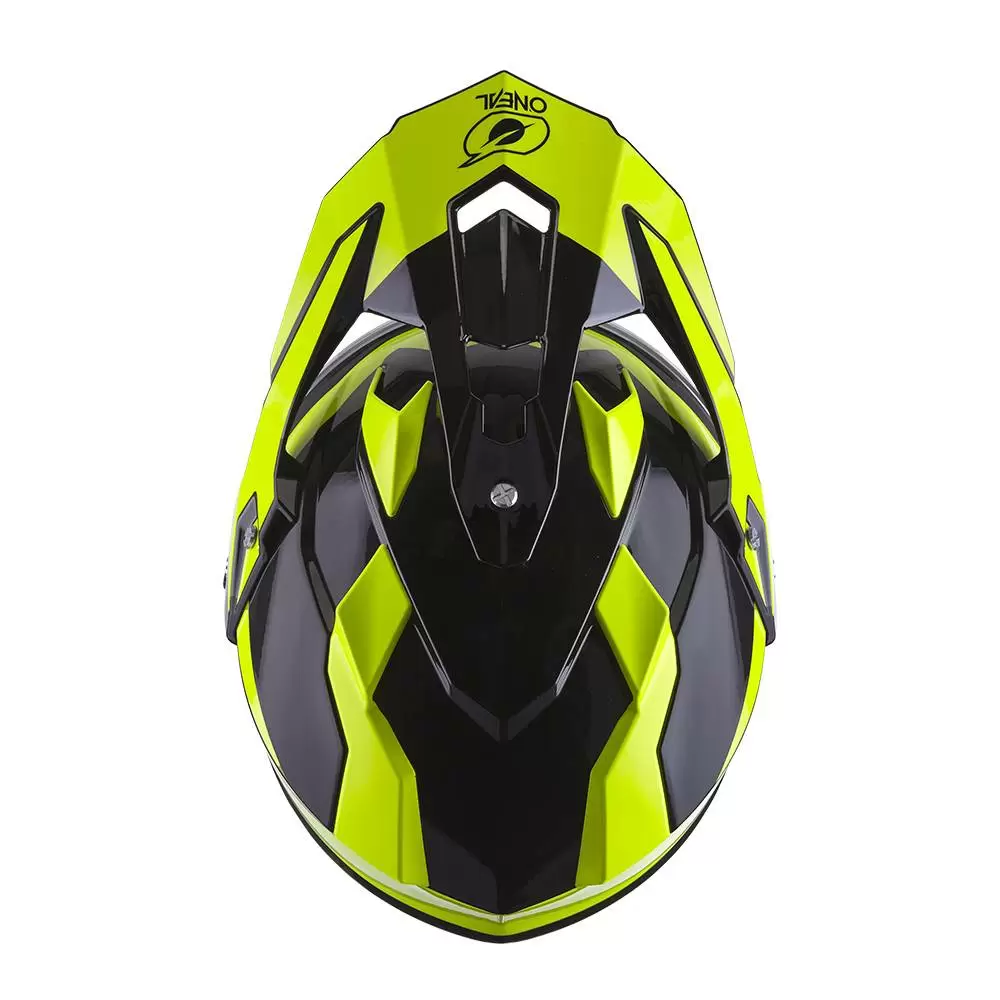 ONeal Sierra R Dual Sport Helmet - Neon Yellow Black 12 ONeal Sierra R Dual Sport Helmet - Neon Yellow Black - Image 10