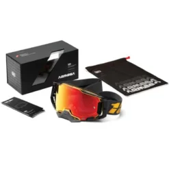 100% Armega Goggles Falcon 5 / HiPER Red Mirror Lens 14 100% Armega Goggles Falcon 5 / HiPER Red Mirror Lens -Motorcycle Riding Equipment Store 100 armega hiper contents jpg