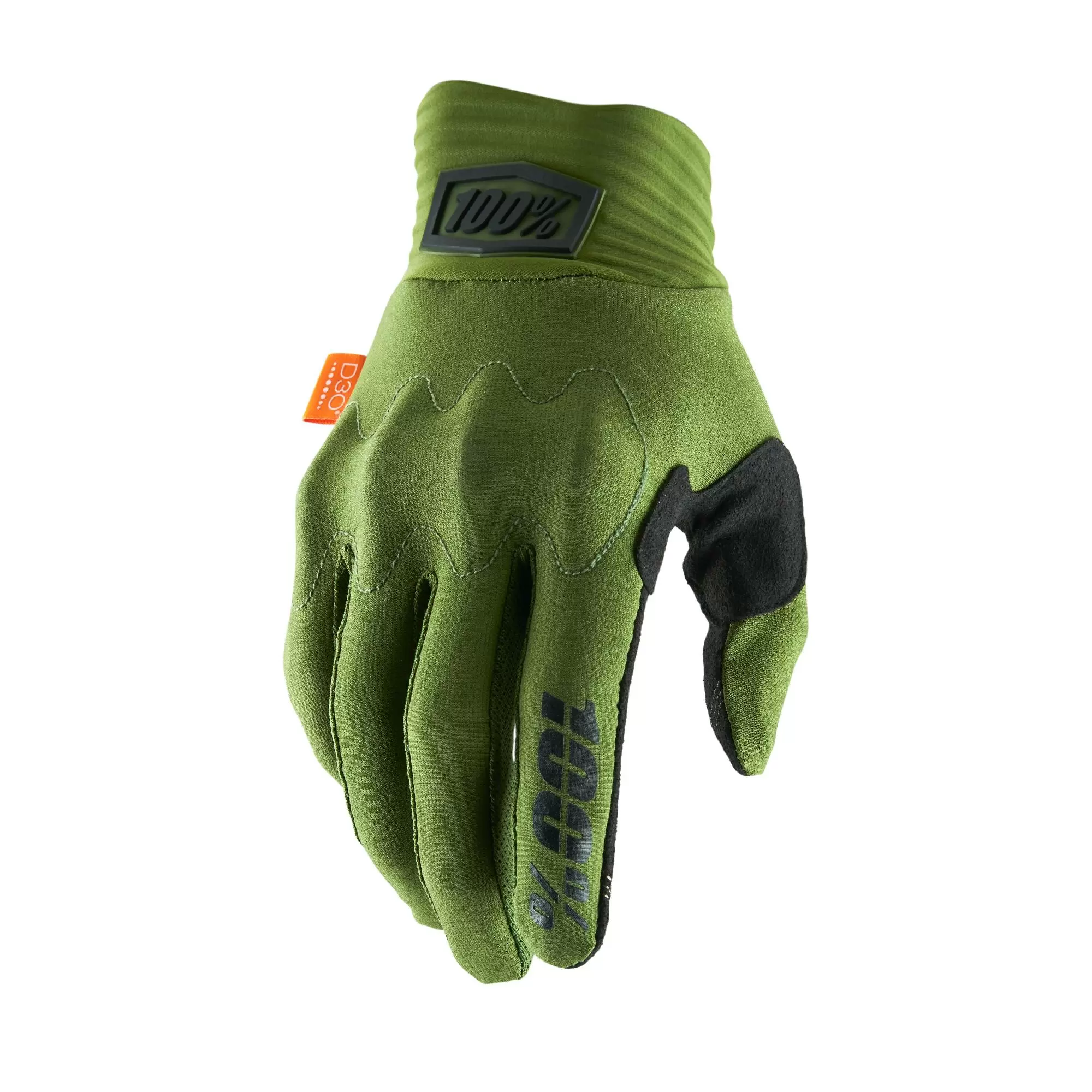 100% Cognito Army Green Black Motocross Gloves 7 100% Cognito Army Green Black Motocross Gloves - Image 5