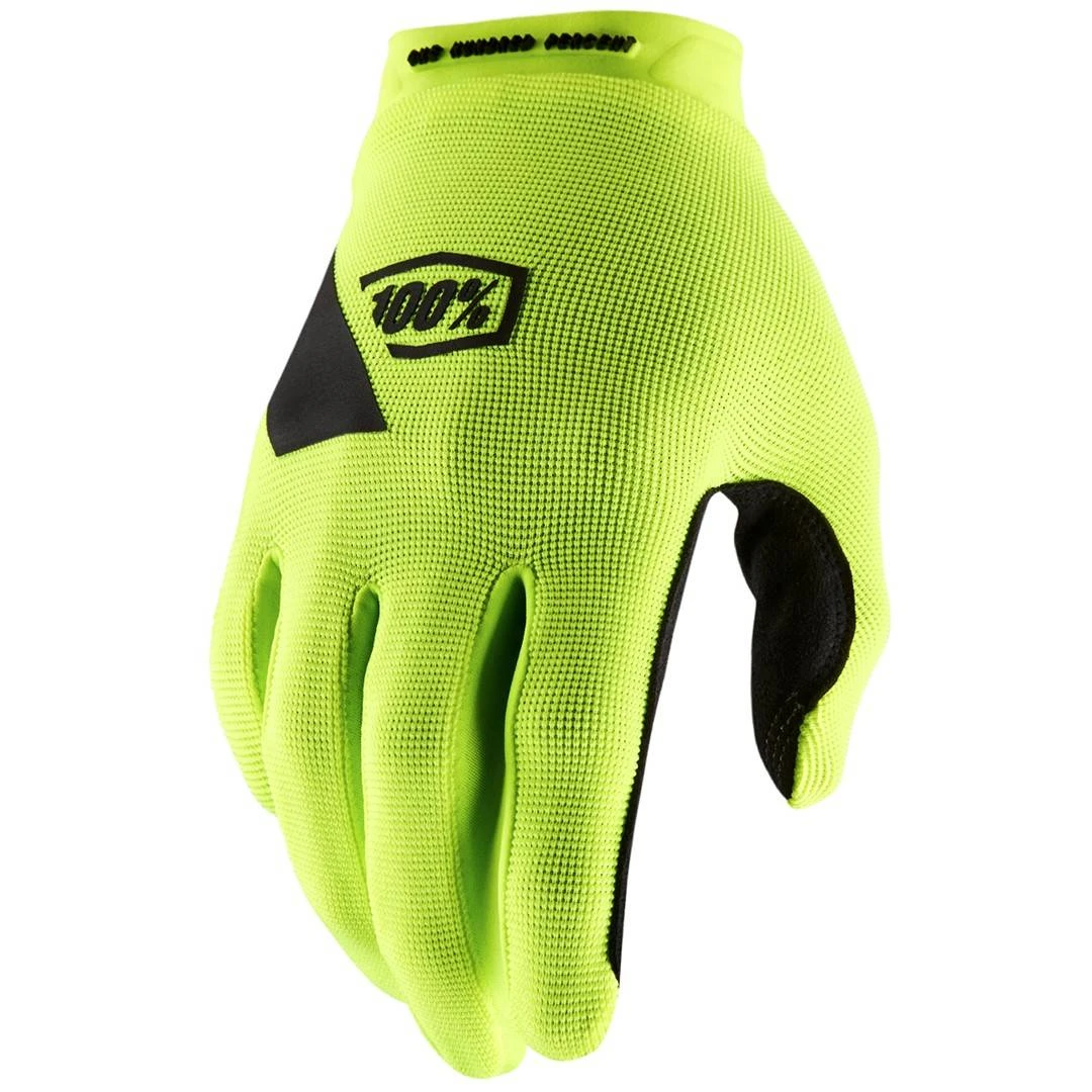 100% Ridecamp Gloves - Fluo Yellow 7 100% Ridecamp Gloves - Fluo Yellow - Image 5