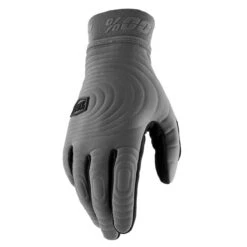100% Brisker Xtreme Cold Weather Charcoal Gloves -Motorcycle Riding Equipment Store 10030 00007