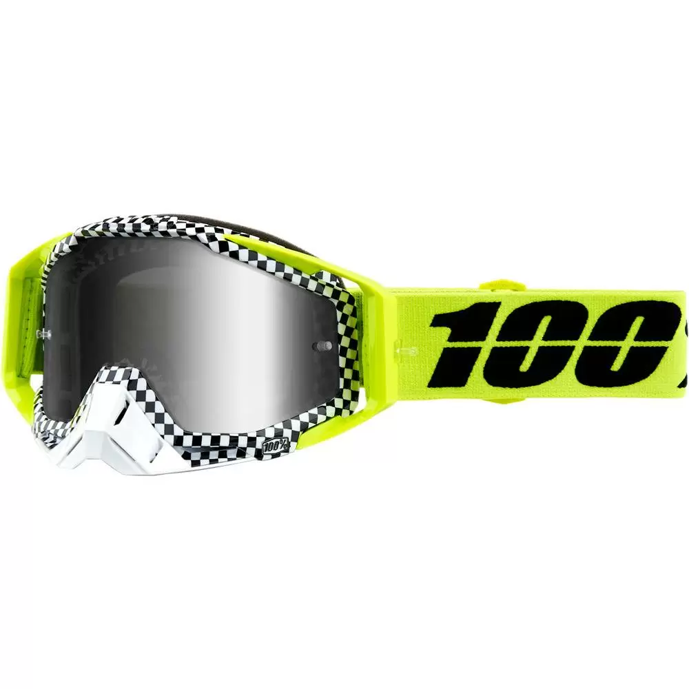 100% Racecraft Goggles Andre / Silver Mirror Lens 3 100% Racecraft Goggles Andre / Silver Mirror Lens