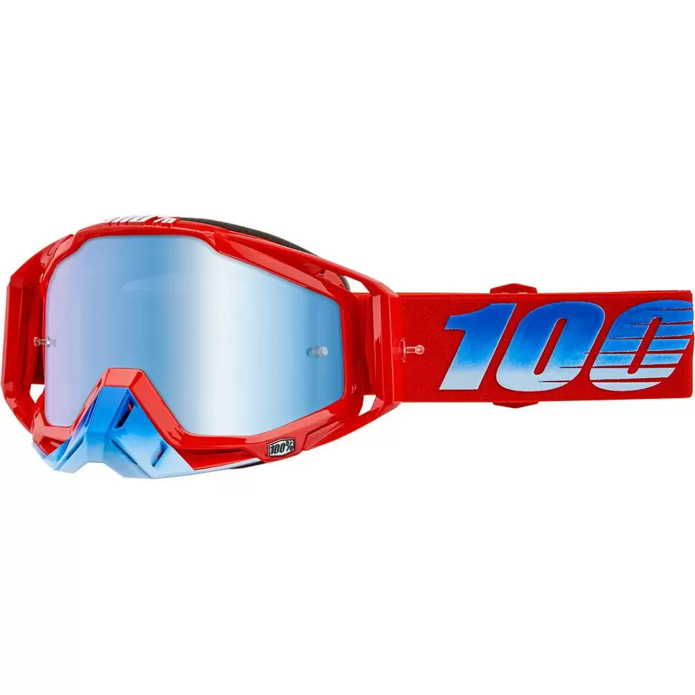 100% Racecraft Goggles Kuriakin / Blue Mirror Lens 3 100% Racecraft Goggles Kuriakin / Blue Mirror Lens