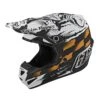 Troy Lee Designs SE4 Polyacrylite Strike White Black Motocross Helmet -Motorcycle Riding Equipment Store 10925001 01 1