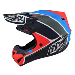 Troy Lee Designs SE4 Polyacrylite Beta Orange Navy Motocross Helmet -Motorcycle Riding Equipment Store 10967001 02 jpg