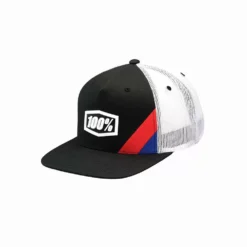 100% Kids Cornerstone Black Trucker Hat