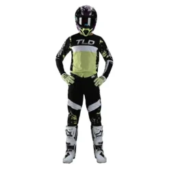 Troy Lee Designs SE Pro Dyeno Motocross Pants - Glo Green -Motorcycle Riding Equipment Store 20189402 03 jpg