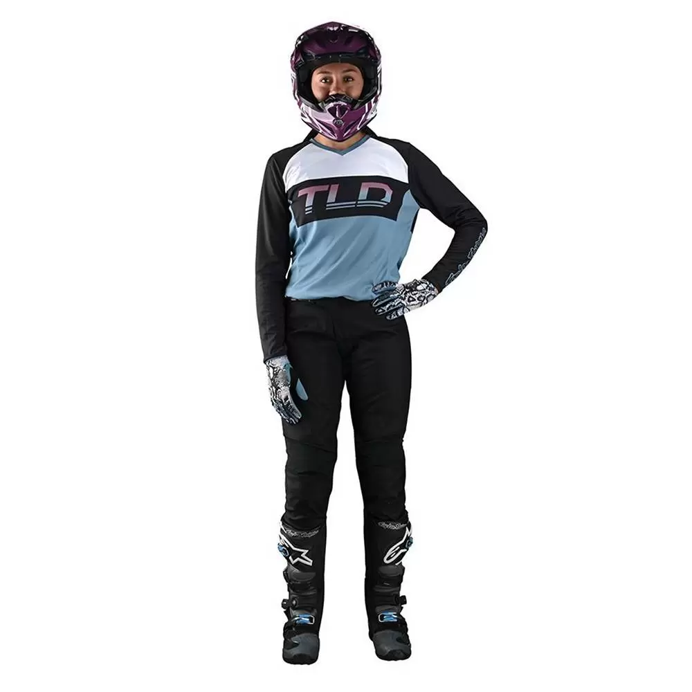 Troy Lee Designs GP Mono Black Women's Motocross Pants 13 Troy Lee Designs GP Mono Black Women's Motocross Pants - Image 11