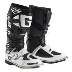 Gaerne SG12 Motocross Boots Black White -Motorcycle Riding Equipment Store 2174 014 1 1 1