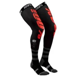100% REV Knee Brace Performance Moto Socks -Motorcycle Riding Equipment Store 24014 013 17 1 2