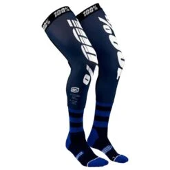 100% REV Knee Brace Performance Moto Socks -Motorcycle Riding Equipment Store 24014 375 17 1 2
