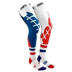 100% REV Knee Brace Performance Moto Socks -Motorcycle Riding Equipment Store 24014 415 17 1 1