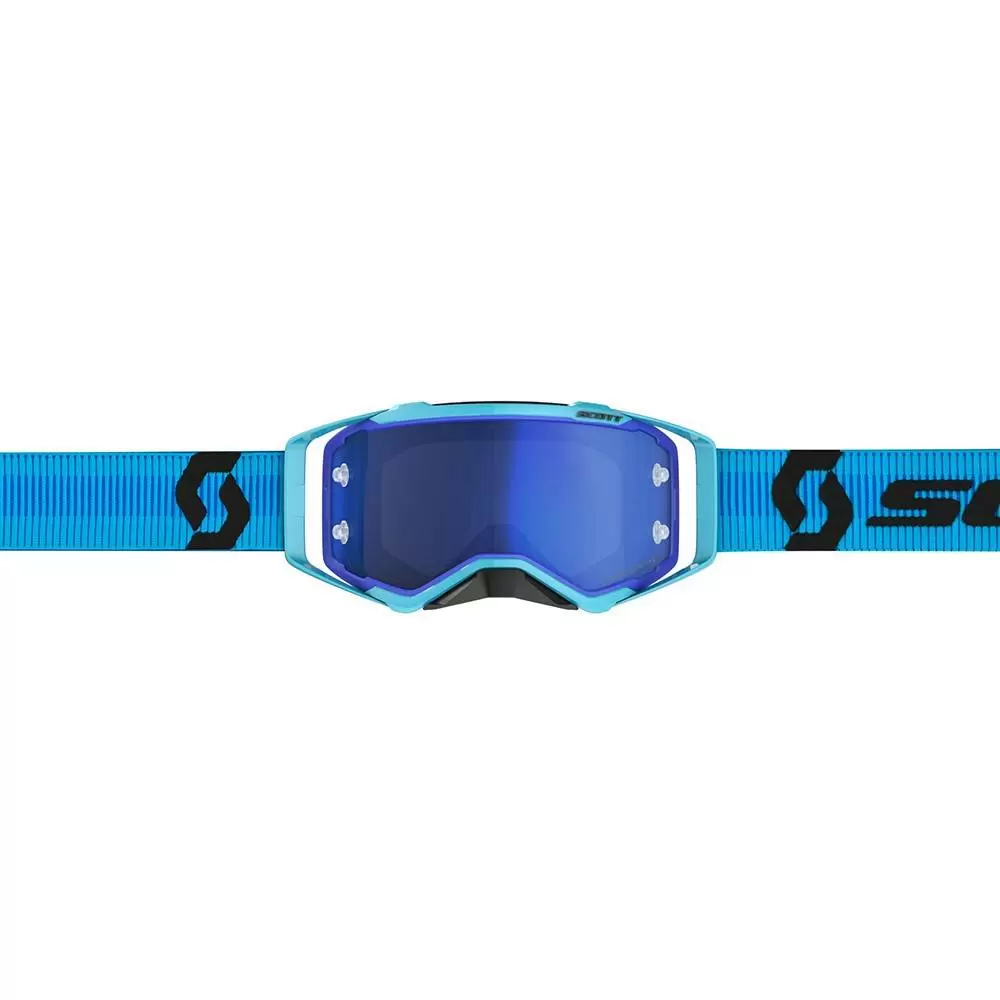 Scott Prospect Blue Black Blue Chrome Lens Motocross Goggles 5 Scott Prospect Blue Black Blue Chrome Lens Motocross Goggles - Image 3