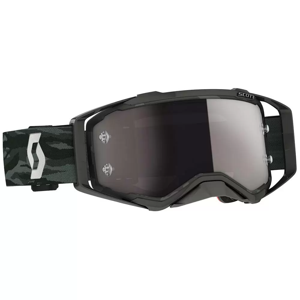 Scott Prospect Camo Grey Silver Chrome Lens Motocross Goggles 3 Scott Prospect Camo Grey Silver Chrome Lens Motocross Goggles