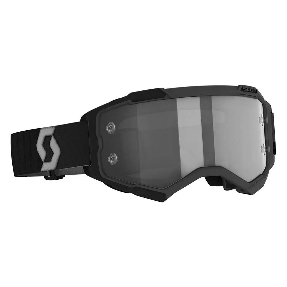 Scott Fury Black Grey Light Sensitive Grey Lens Motocross Goggles 3 Scott Fury Black Grey Light Sensitive Grey Lens Motocross Goggles
