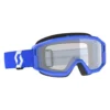 Scott Primal Blue Clear Lens Motocross Goggles -Motorcycle Riding Equipment Store 2785980003043 01 jpg