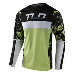 Troy Lee Designs SE Pro Dyeno Motocross Jersey - Glo Green 15 Troy Lee Designs SE Pro Dyeno Motocross Jersey - Glo Green -Motorcycle Riding Equipment Store 30189402 01 4