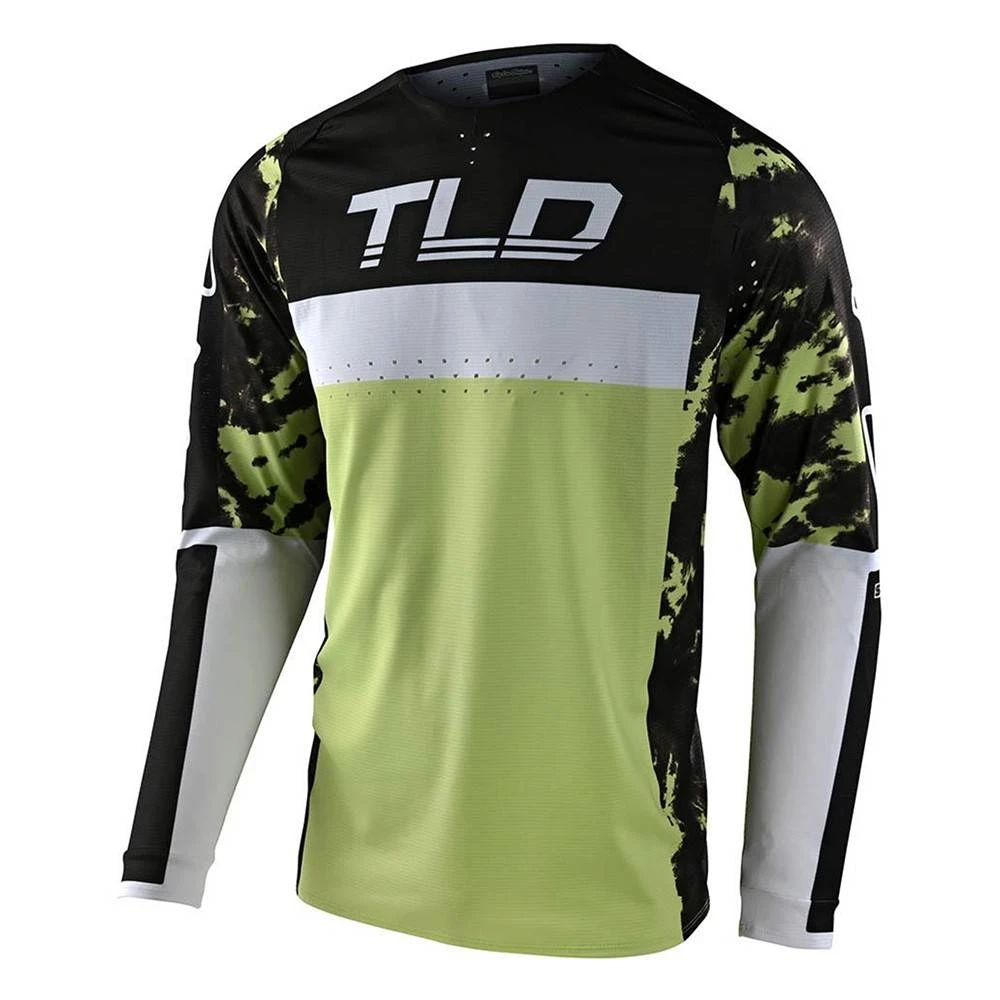 Troy Lee Designs SE Pro Dyeno Motocross Jersey - Glo Green 7 Troy Lee Designs SE Pro Dyeno Motocross Jersey - Glo Green - Image 5
