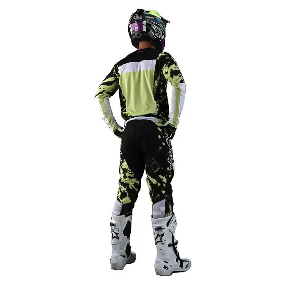 Troy Lee Designs SE Pro Dyeno Motocross Jersey - Glo Green 12 Troy Lee Designs SE Pro Dyeno Motocross Jersey - Glo Green - Image 10
