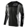 Troy Lee Designs SE Pro Quattro Motocross Jersey - Grey Black 2 Troy Lee Designs SE Pro Quattro Motocross Jersey - Grey Black -Motorcycle Riding Equipment Store 30197701 01 1