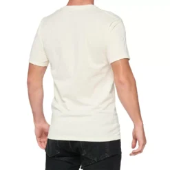 100% Essential T-Shirt - Chalk Orange -Motorcycle Riding Equipment Store 32016 461 02 jpg