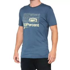 100% Kramer T-Shirt - Slate -Motorcycle Riding Equipment Store 32131 463 01 jpg