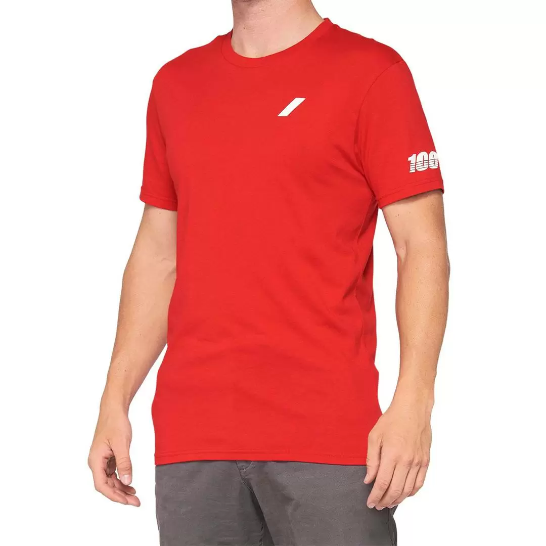 100% Tiller T-Shirt - Red 7 100% Tiller T-Shirt - Red - Image 5