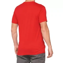 100% Tiller T-Shirt - Red 13 100% Tiller T-Shirt - Red -Motorcycle Riding Equipment Store 32133 003 02 jpg